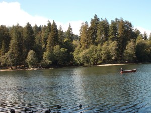 Lake Gregory in the San Bernardino Mountains