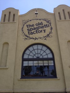 Just up the street from the Mission Inn