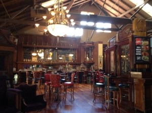 The Spaghetti Factory offers good food and historic décor.